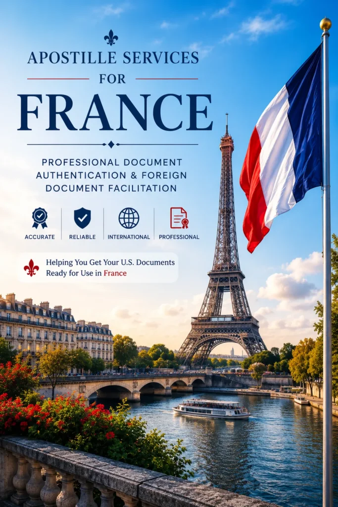 Apostille for France U.S. Document Services