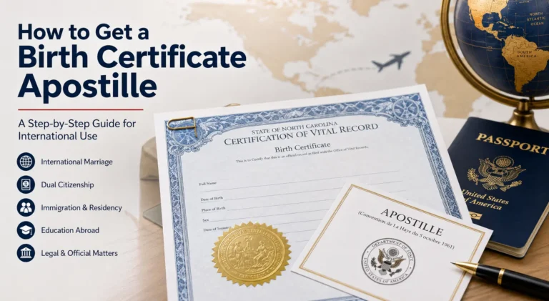 How to Get a Birth Certificate Apostille